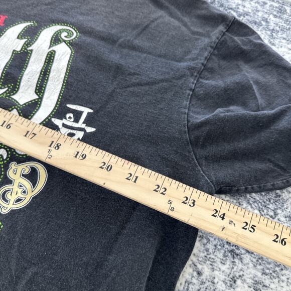 XL South Pole Shirt Adult Size Short Sleeve Black Y2K Signature Series Graphic T - Picture 5 of 6